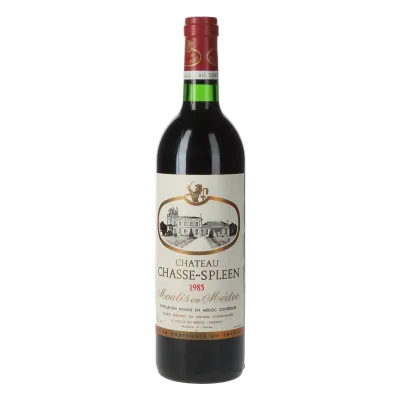 Chasse Spleen Chateau Chasse Spleen Cru Bourgeois 1985