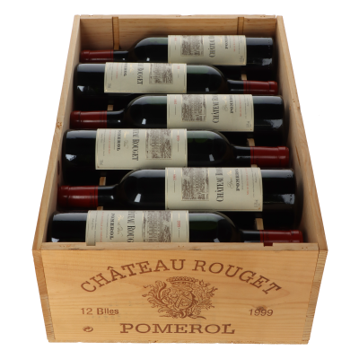 Chateau Rouget 1999 12er Holzkiste