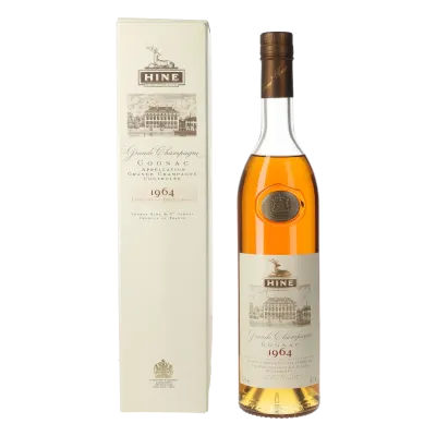 Hine Grande Champagne Cognac 1964 in Geschenkverpackung