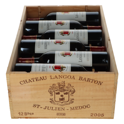 Langoa Barton 2005 in 12er Holzkiste
