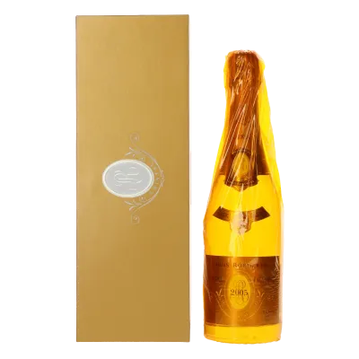 Louis Roederer Champagne Cristal Brut Flaschengärung 2005 in Geschenkverpackung