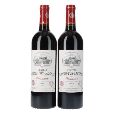 Chateau Grand Puy Lacoste 2015 (2 Fl.)