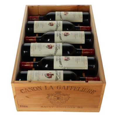 Chateau Canon la Gaffeliere 1995 12er Holzkiste
