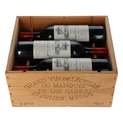 Chateau Leoville-Las Cases 1981 6er Holzkiste