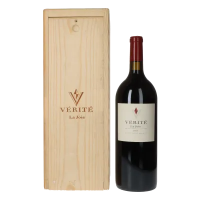 Verite Winery La Joie 2013 Magnum in 1er Holzkiste