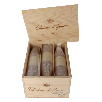 Chateau d' Yquem 2013 in 6er Holzkiste