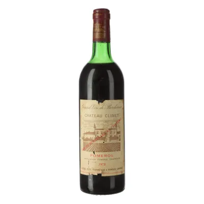 Clinet Chateau Clinet 1978