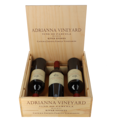 Adrianna Vineyard River Stones 2016 in 3er Holzkiste