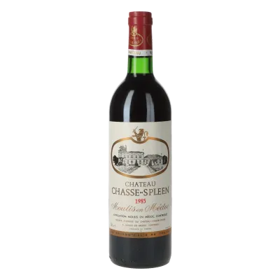 Chasse Spleen Chateau Chasse Spleen Cru Bourgeois 1985
