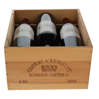d'Angludet 2001 Magnum in 6er Holzkiste