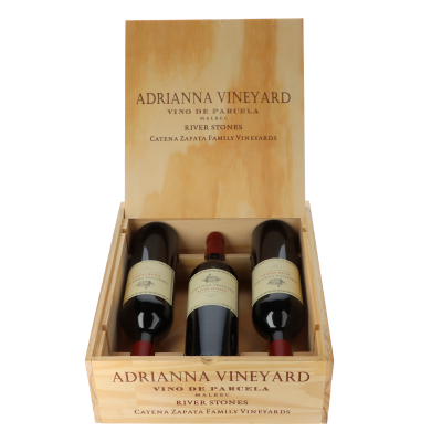 Adrianna Vineyard River Stones 2016 in 3er Holzkiste