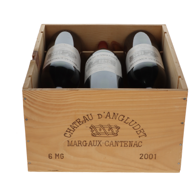 d'Angludet 2001 Magnum in 6er Holzkiste