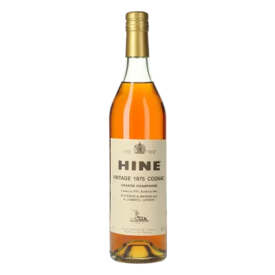 Hine Grande Champagne Cognac 1975