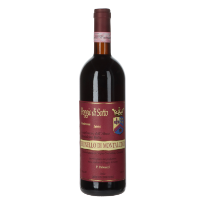 Poggio di Sotto Brunello di Montalcino 2000