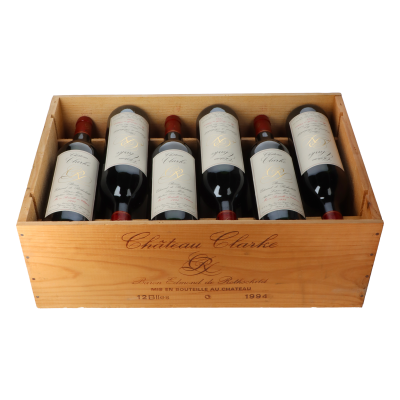 Chateau Clarke 1994 in 12er Holzkiste