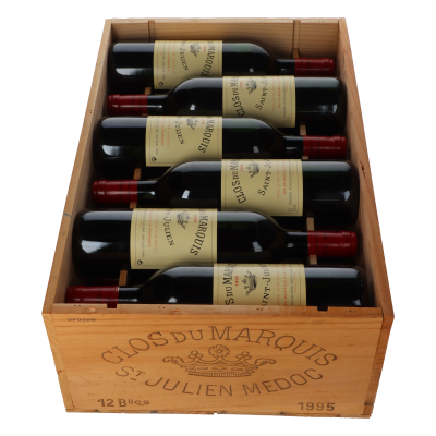 Clos du Marquis 1995 12er Holzkiste