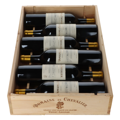 Domaine de Chevalier Blanc 2012 in 6er Holzkiste