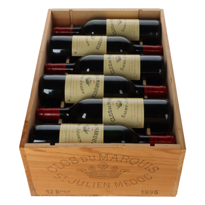 Clos du Marquis 1995 12er Holzkiste