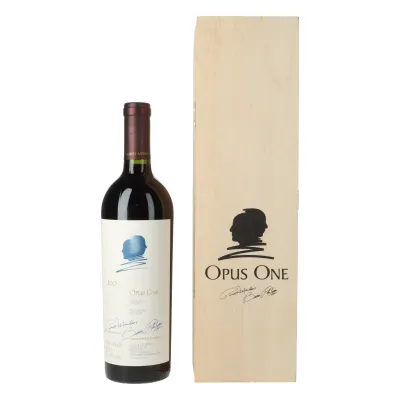 Mondavi Opus One 2000 in Holzkiste