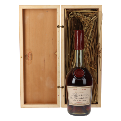 Martell Reserve du Fondateur Cognac in Holzkiste