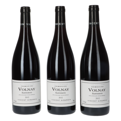 Vincent Girardin Volnay 1er Cru Les Santenots 2012 (3 Fl.)
