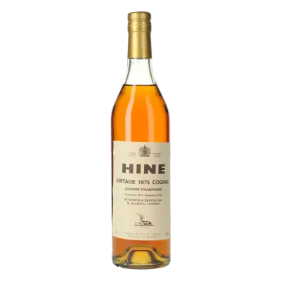 Hine Grande Champagne Cognac 1975
