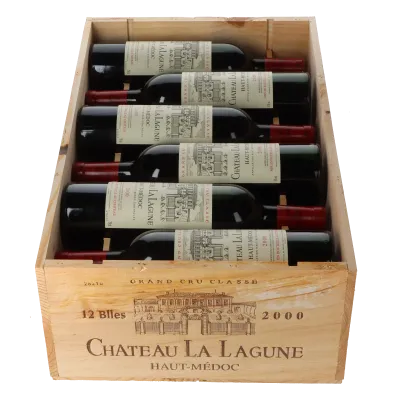 Chateau La Lagune 3eme Cru 2000 in 12er Holzkiste