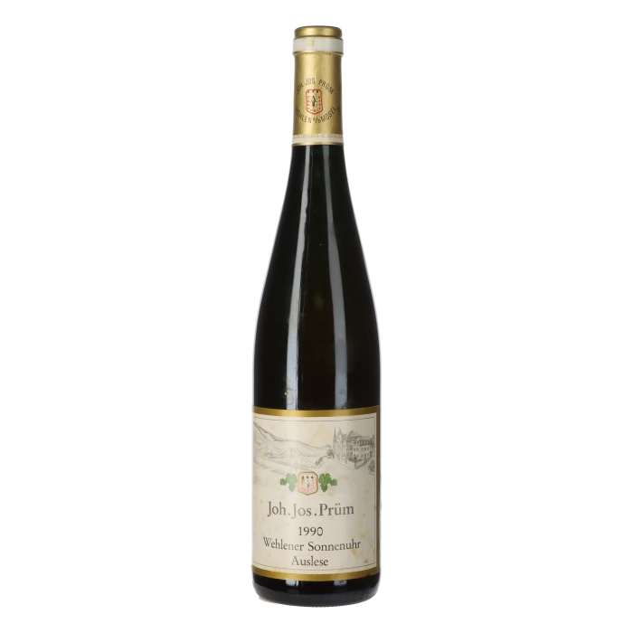 J. J. Prüm Wehlener Sonnenuhr Riesling Auslese Lange Goldkapsel 1990