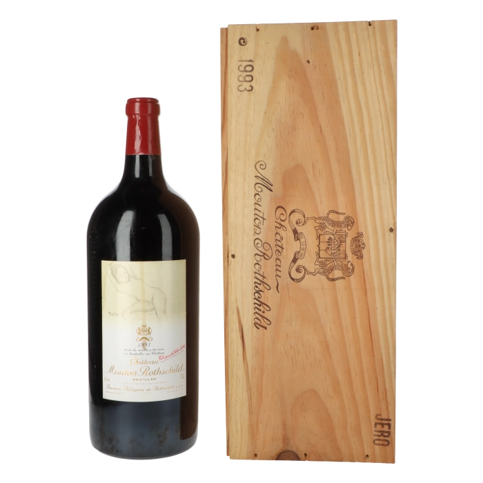 Chateau Mouton Rothschild 1er Cru 1993 5l in 1er Holzkiste