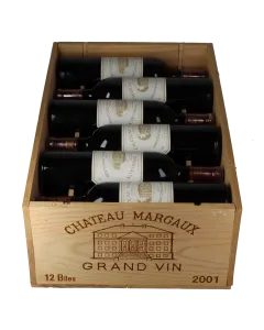 Chateau Margaux 1er Cru 2001 in 12er Holzkiste