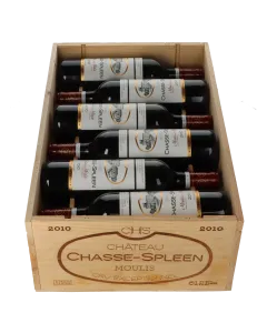 Chateau Chasse Spleen Cru Bourgeois 2010 in 12er Holzkiste