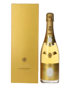 Louis Roederer Champagne Cristal Brut Flascheng&auml;rung 2009 in 1er Geschenkverpackung 