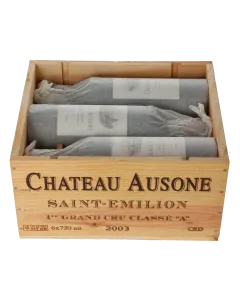 Chateau Ausone 1er Grand Cru Classe A 2003 in 6er Holzkiste 