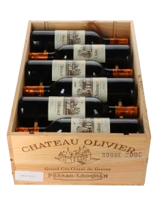 Chateau Olivier 2000 in 12er Holzkiste