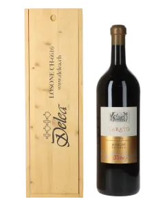 Delea Carato Riserva 2009 Doppelmagnum in Holzkiste
