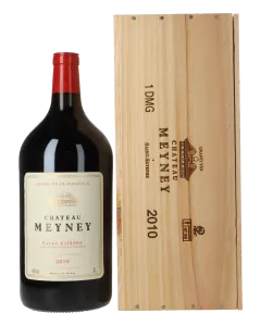 Chateau Meyney Cru Bourgeois 2010 Doppelmagnum in 1er Holzkiste 