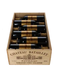 Chateau Batailley 5eme Cru 2010 in 12er Holzkiste