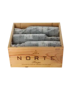 Bodegas y Vinedos Pujanza Pujanza Norte 2008 in 6er Holzkiste 