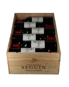 Chateau Seguin 2015 in 12er Holzkiste 