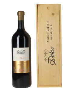 Delea Carato Riserva 2009 Doppelmagnum in Holzkiste