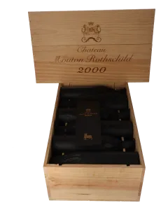 Chateau Mouton Rothschild 1er Cru 2000 in 12er Holzkiste