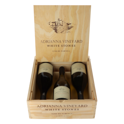 Bodega Catena Zapata Adrianna Vineyard White Stones 2013 in 3er Holzkiste