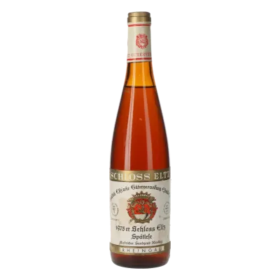 Schloss Eltz Kiedricher Sandgrub Riesling Spätlese 1975