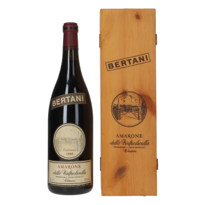 Bertani Amarone della Valpolicella Classico 1999 Magnum in 1er Holzkiste