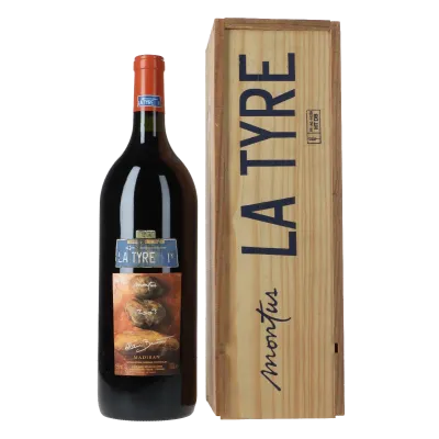 Brumont Chateau Montus La Tyre 2003 Magnum in 1er Holzkiste