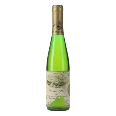 Fritz Haag Riesling Brauneberger Juffer Sonnenuhr Auslese Goldkapsel (fruchtsüß) - Versteigerungswein 1989