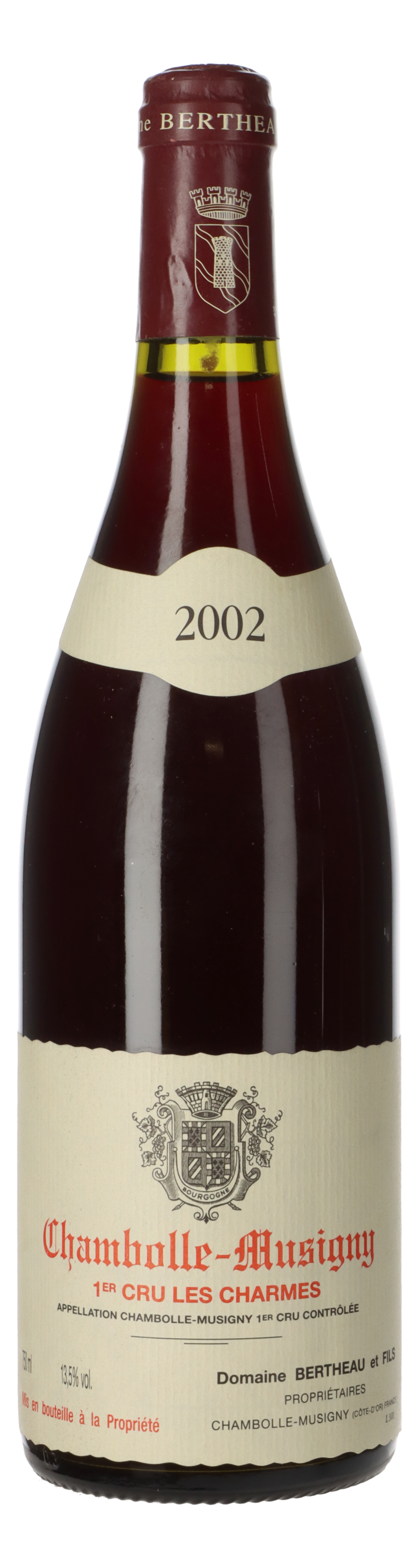 Domaine Bertheau Les Charmes 2002
