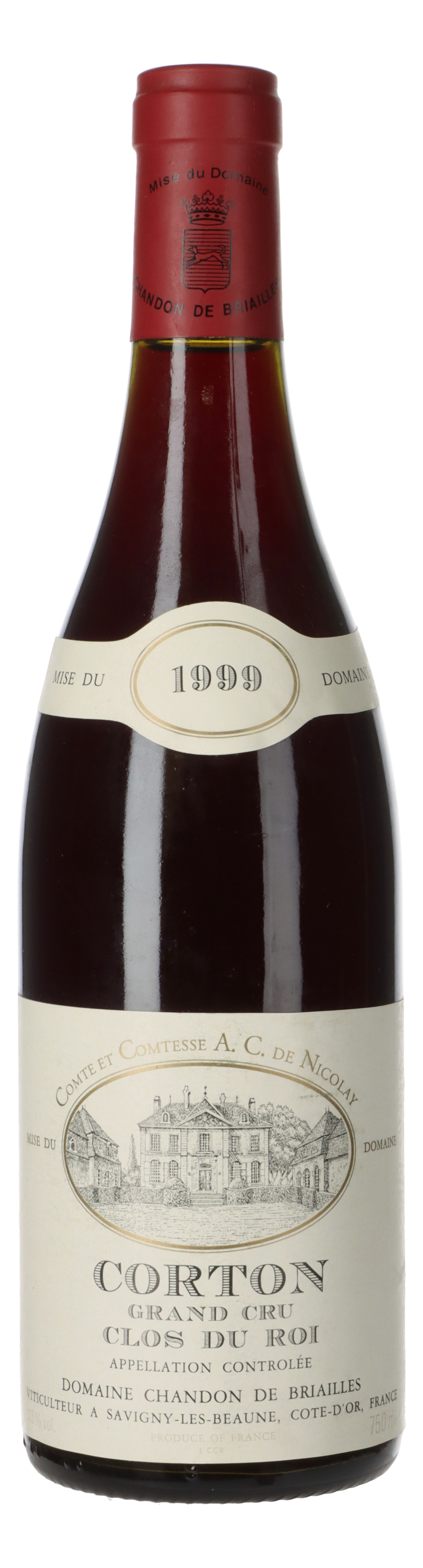 Domaine Chandon de Briailles Corton Clos du Roi Grand Cru 1999