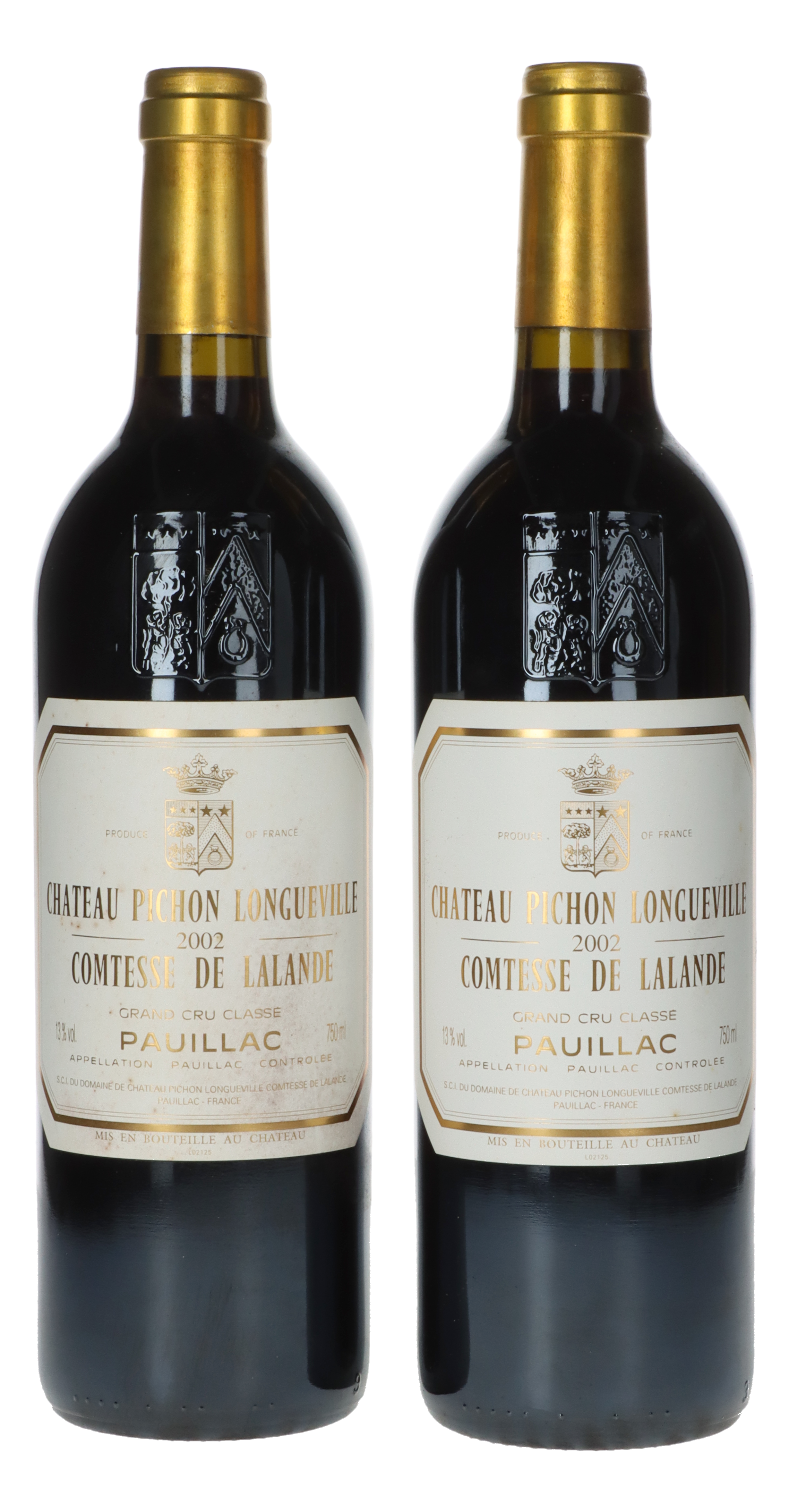 Pichon Longueville Comtesse de Lalande 2002 (2 Fl.)