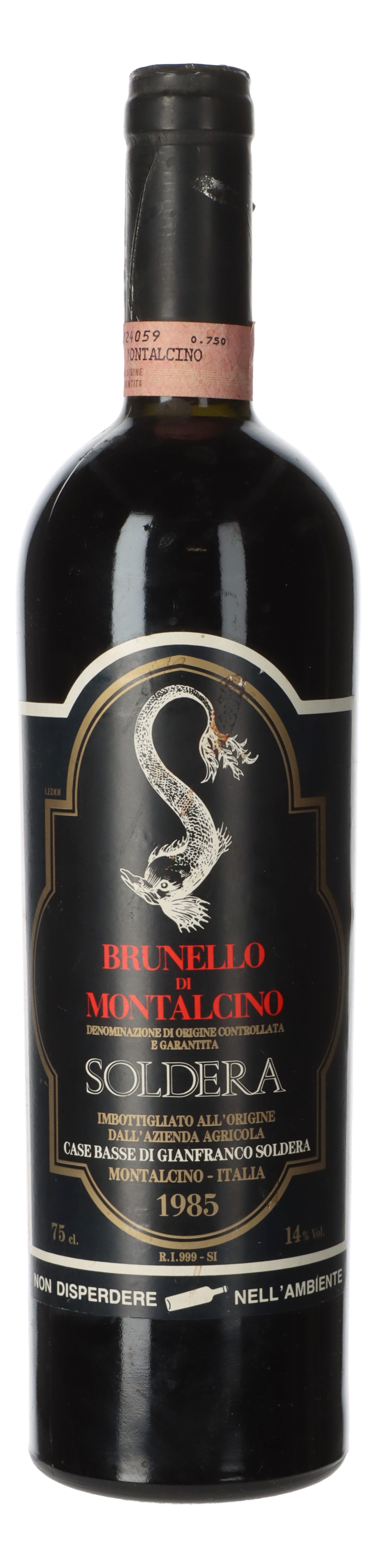 Case Basse Soldera Brunello di Montalcino 1985